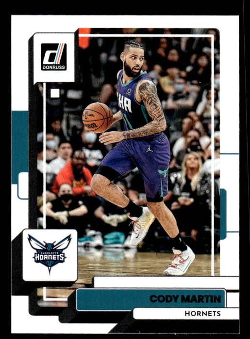 Cody Martin 2022-23 Panini Donruss Basketball Base Front of Card