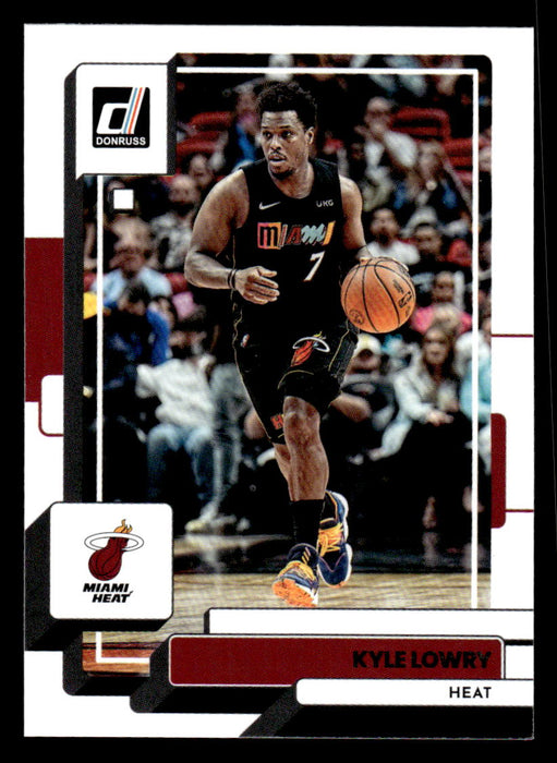 Kyle Lowry 2022-23 Panini Donruss Basketball Base Front of Card