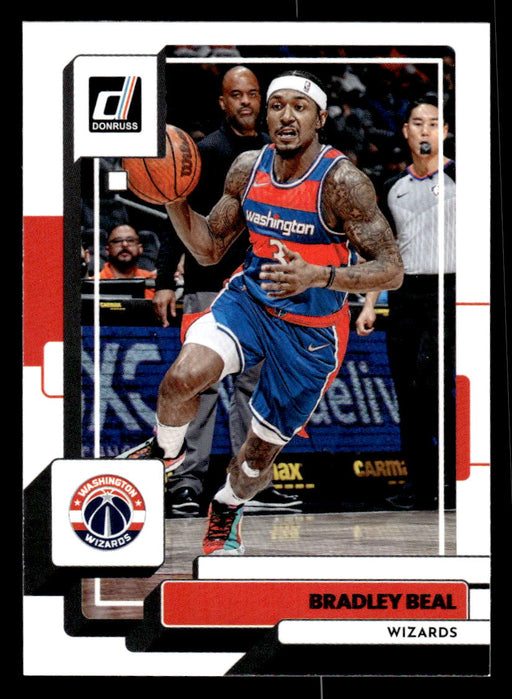 Bradley Beal 2022-23 Panini Donruss Basketball Base Front of Card