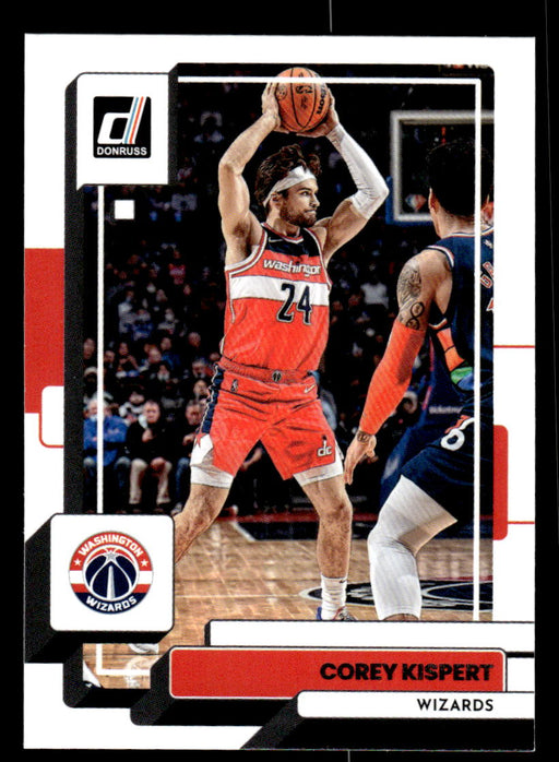 Corey Kispert 2022-23 Panini Donruss Basketball Base Front of Card