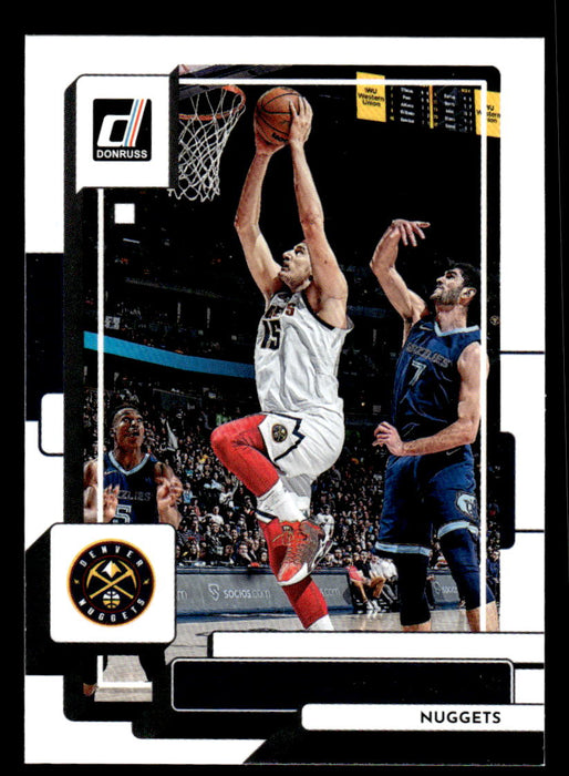 Nikola Jokic 2022-23 Panini Donruss Basketball Base Front of Card