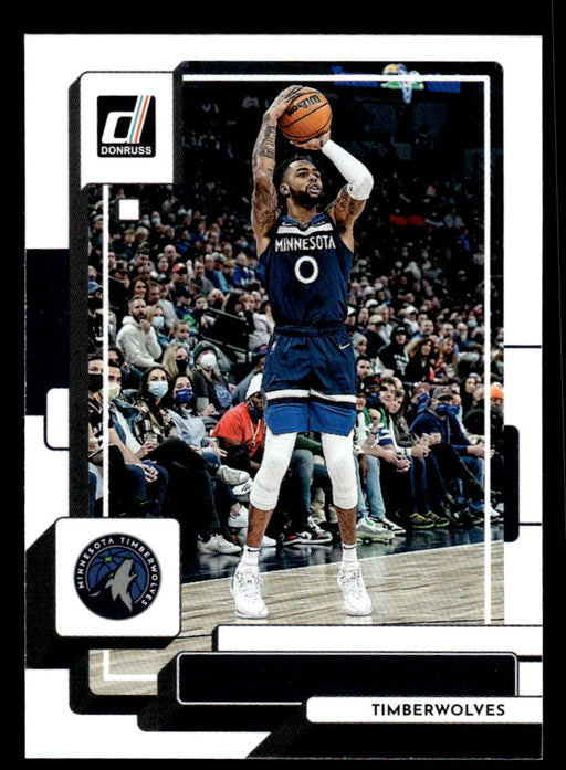 D'Angelo Russell 2022-23 Panini Donruss Basketball Base Front of Card