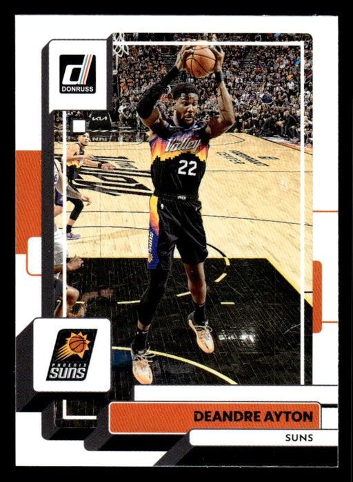 Deandre Ayton 2022-23 Panini Donruss Basketball Base Front of Card