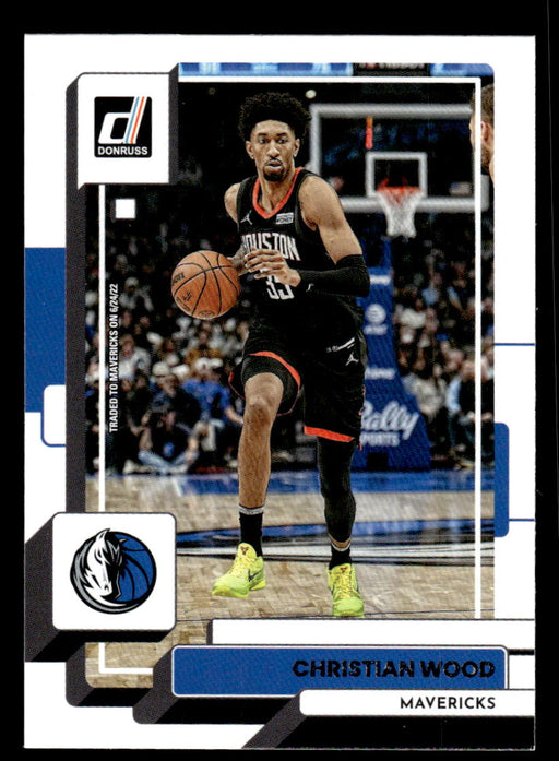 Christian Wood 2022-23 Panini Donruss Basketball Base Front of Card