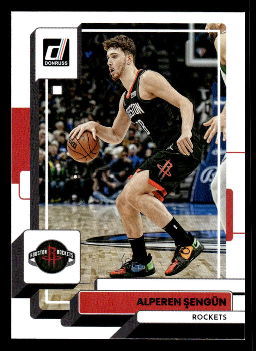 Alperen Sengun 2022-23 Panini Donruss Basketball Base Front of Card