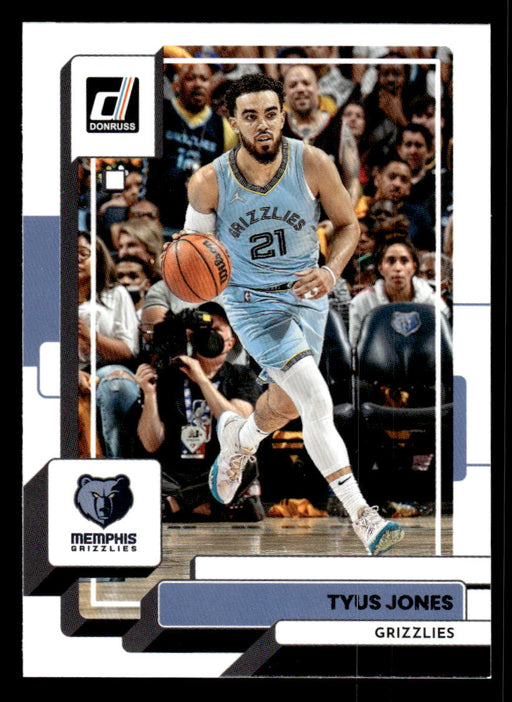 Tyus Jones 2022-23 Panini Donruss Basketball Base Front of Card