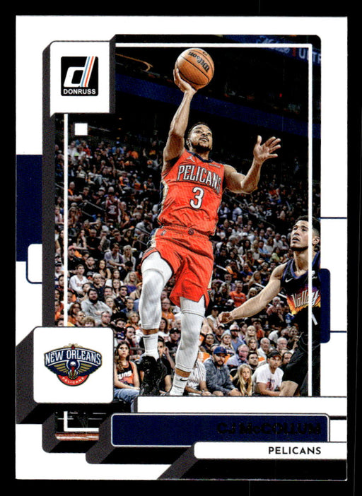 CJ McCollum 2022-23 Panini Donruss Basketball Base Front of Card