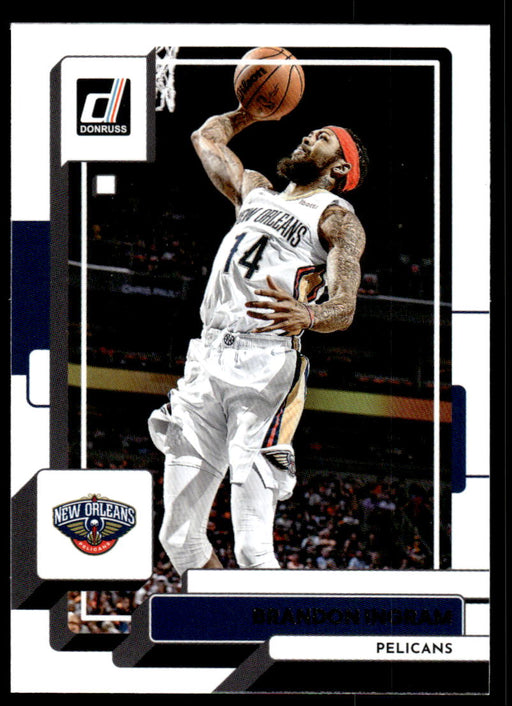 Brandon Ingram 2022-23 Panini Donruss Basketball Base Front of Card