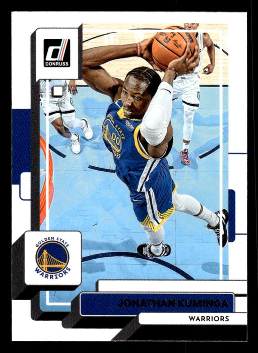 Jonathan Kuminga 2022-23 Panini Donruss Basketball Base Front of Card