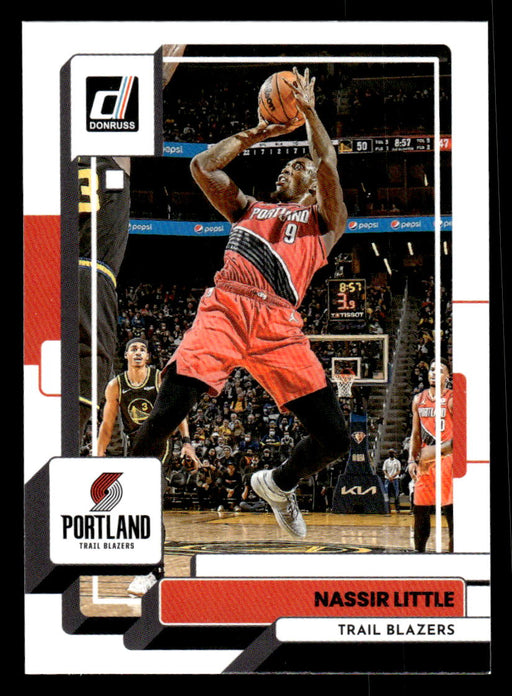 Nassir Little 2022-23 Panini Donruss Basketball Base Front of Card