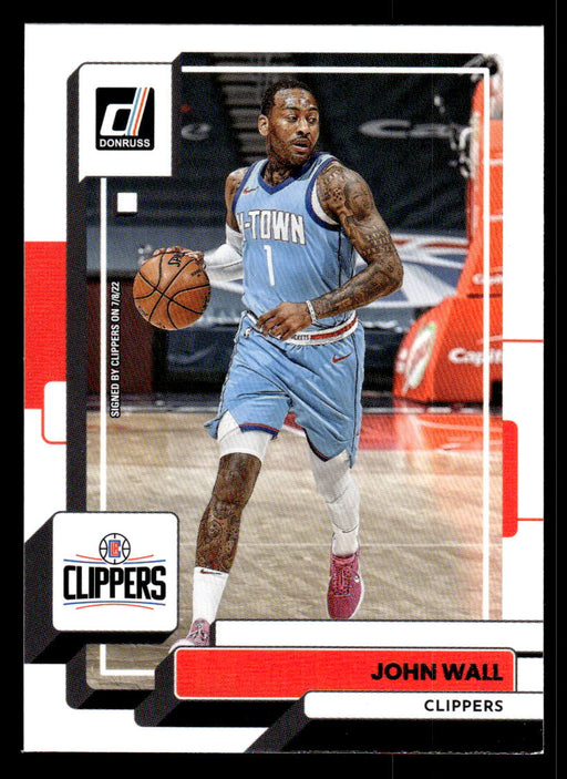 John Wall 2022-23 Panini Donruss Basketball Base Front of Card