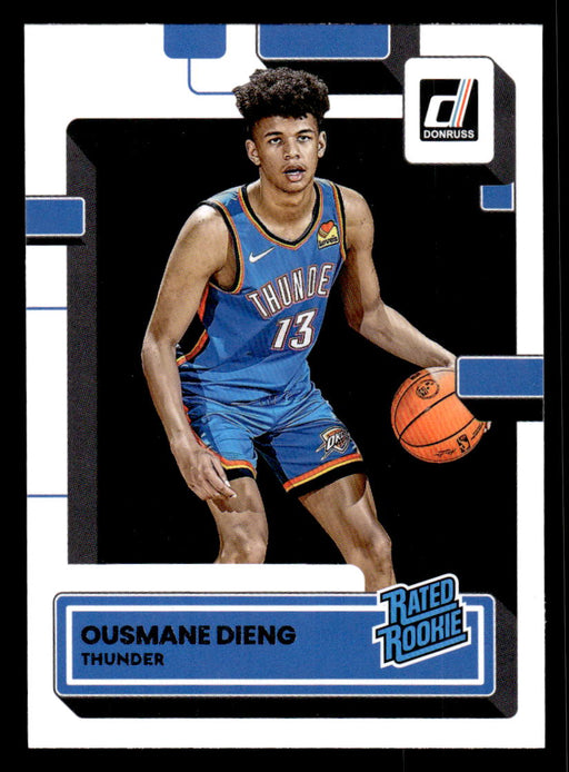 Ousmane Dieng 2022-23 Panini Donruss Basketball Base Front of Card