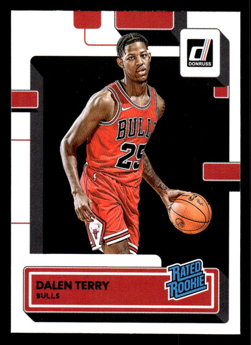 Dalen Terry 2022-23 Panini Donruss Basketball Base Front of Card