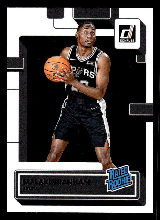 Malaki Branham 2022-23 Panini Donruss Basketball Base Front of Card