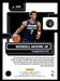 Wendell Moore Jr. 2022-23 Panini Donruss Basketball Base Back of Card