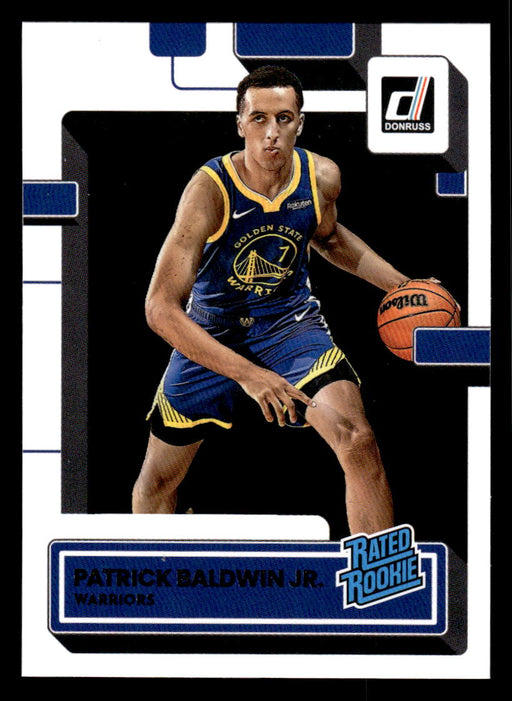 Patrick Baldwin Jr. 2022-23 Panini Donruss Basketball Base Front of Card