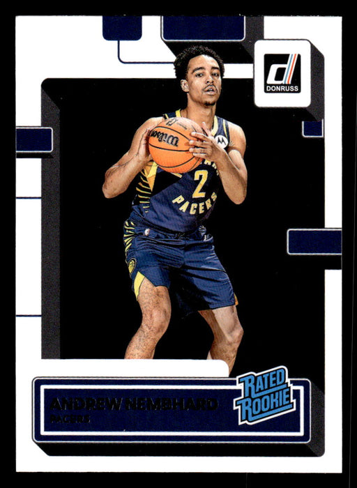 Andrew Nembhard 2022-23 Panini Donruss Basketball Base Front of Card