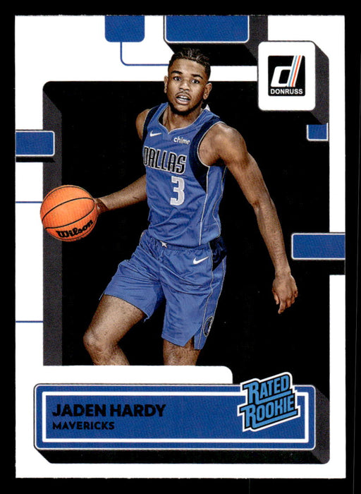 Jaden Hardy 2022-23 Panini Donruss Basketball Base Front of Card