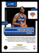 Trevor Keels 2022-23 Panini Donruss Basketball Base Back of Card