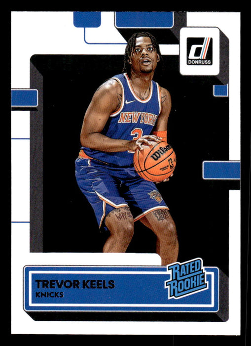 Trevor Keels 2022-23 Panini Donruss Basketball Base Front of Card