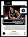 Josh Minott 2022-23 Panini Donruss Basketball Base Back of Card