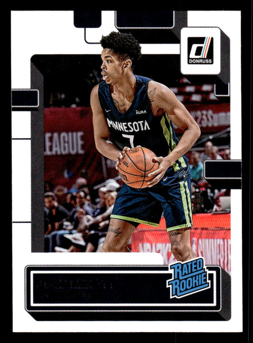 Josh Minott 2022-23 Panini Donruss Basketball Base Front of Card