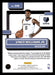 Vince Williams Jr. 2022-23 Panini Donruss Basketball Base Back of Card