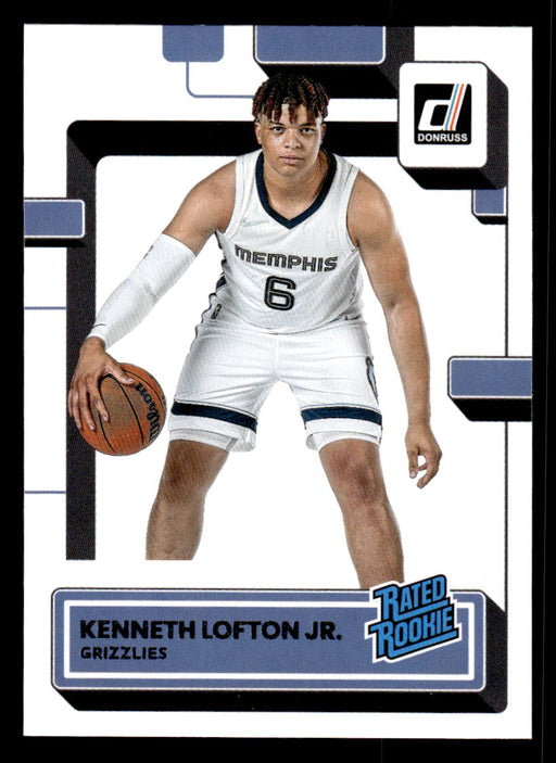 Kenneth Lofton Jr. 2022-23 Panini Donruss Basketball Base Front of Card