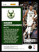 Giannis Antetokounmpo 2022-23 Panini Donruss Basketball Complete Players Back of Card