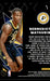 Bennedict Mathurin 2022-23 Panini Donruss Basketball Great X-Pectations Back of Card