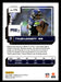 Tyler Lockett 2022 Panini Donruss Optic Football Silver Prizm Back of Card