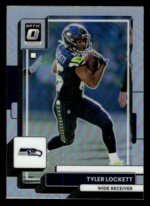 Tyler Lockett 2022 Panini Donruss Optic Football Silver Prizm Front of Card