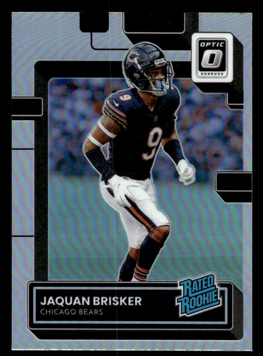 Jaquan Brisker 2022 Panini Donruss Optic Football Silver Prizm Front of Card