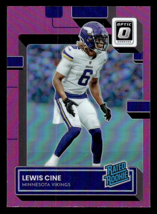 : Lewis Cine Prestige Rookie Card Collectible Football