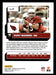 Kurt Warner 2022 Panini Donruss Optic Football Base Back of Card