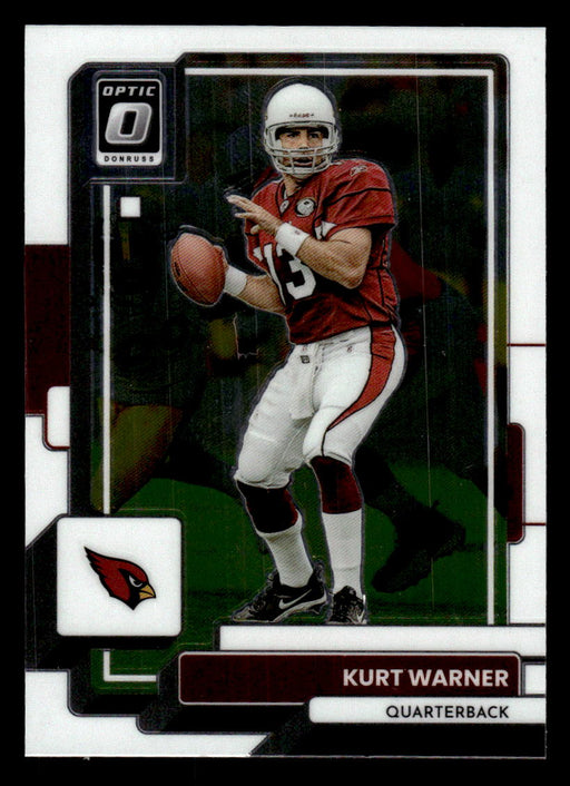 Kurt Warner 2022 Panini Donruss Optic Football Base Front of Card