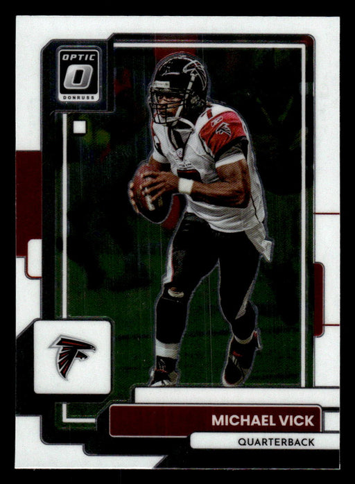 Michael Vick 2022 Panini Donruss Optic Football Base Front of Card