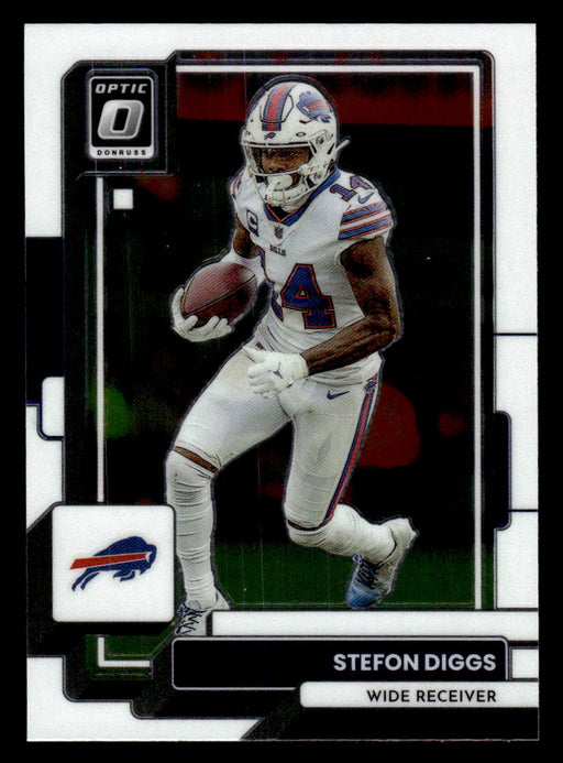 Stefon Diggs 2022 Panini Donruss Optic Football Base Front of Card