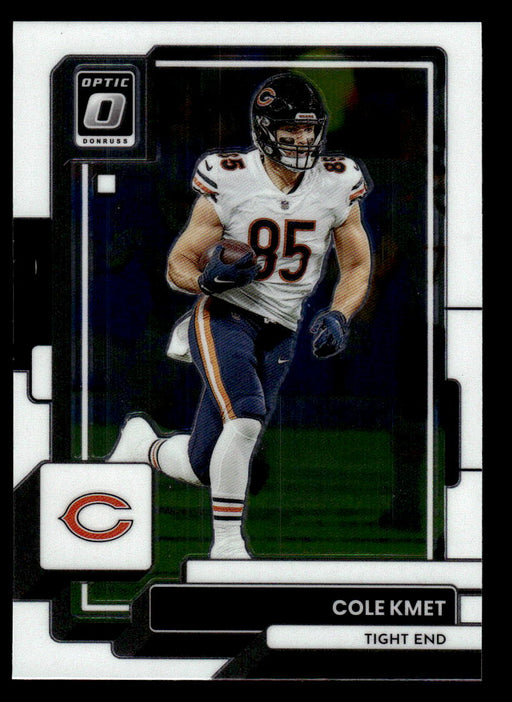 Cole Kmet 2022 Panini Donruss Optic Football Base Front of Card