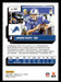 Jared Goff 2022 Panini Donruss Optic Football Base Back of Card