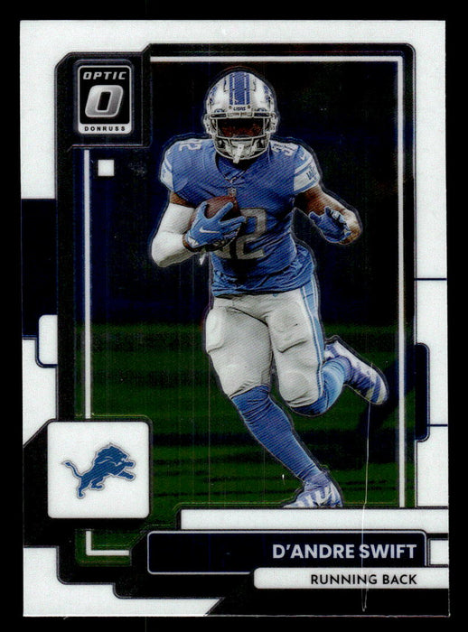 D'Andre Swift 2022 Panini Donruss Optic Football Base Front of Card