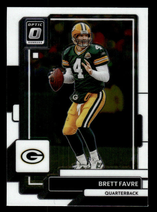 Brett Favre 2022 Panini Donruss Optic Football Base Front of Card