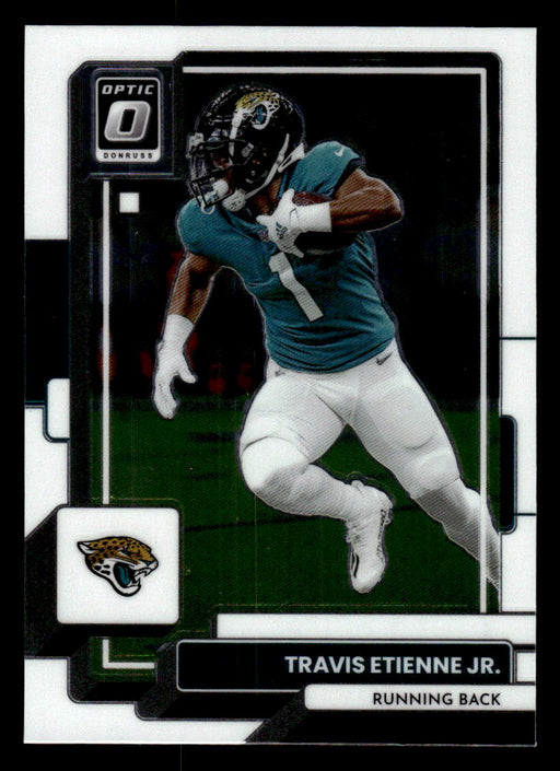 Travis Etienne Jr. 2022 Panini Donruss Optic Football Base Front of Card