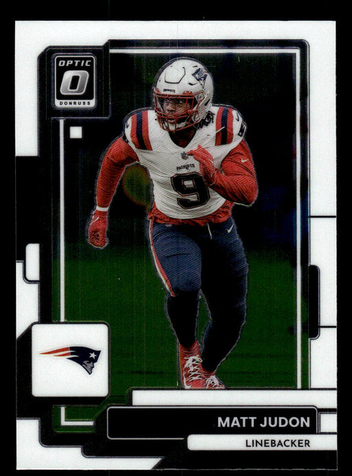 Matt Judon 2022 Panini Donruss Optic Football Base Front of Card