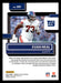 Evan Neal 2022 Panini Donruss Optic Football Base Back of Card