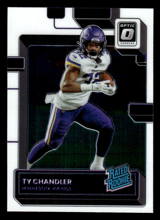 Ty Chandler 2022 Panini Donruss Optic Football Base Front of Card