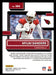 Myjai Sanders 2022 Panini Donruss Optic Football Base Back of Card