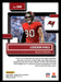 Logan Hall 2022 Panini Donruss Optic Football Base Back of Card