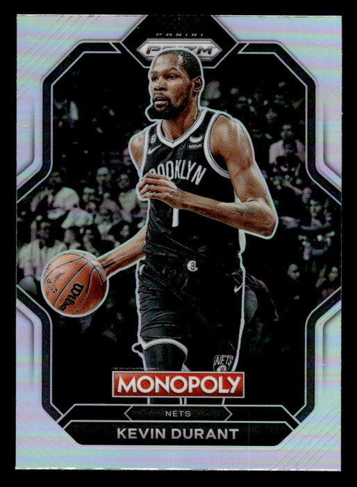 Kevin Durant 2022-23 Panini Prizm NBA Monopoly Silver Prizm All-Stars Front of Card