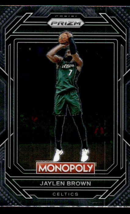 Jaylen Brown 2022-23 Panini Prizm NBA Monopoly Base Front of Card